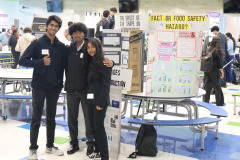 District science/STEM fair participants